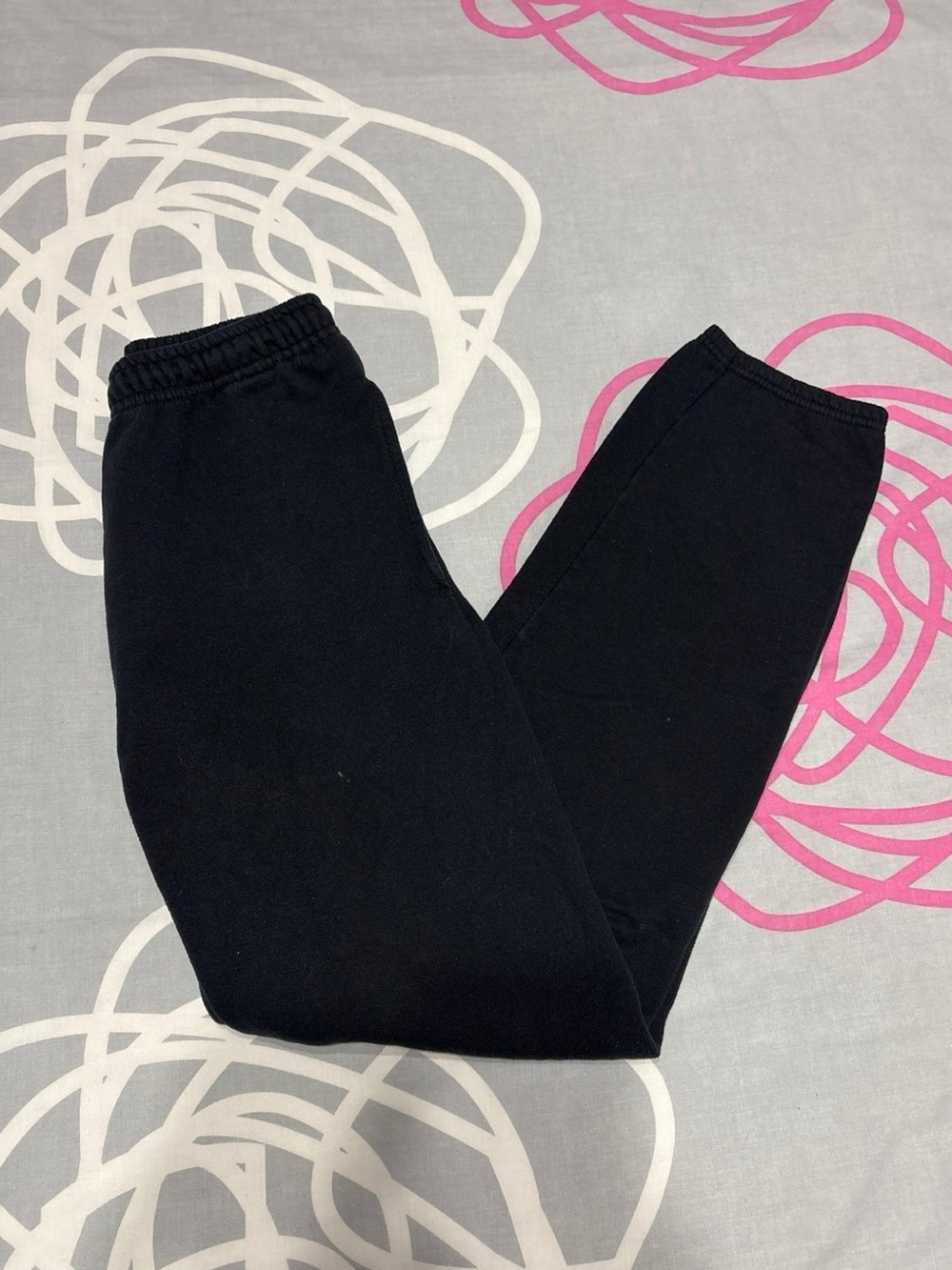 Athletic Works Black Jogger Sweatpants